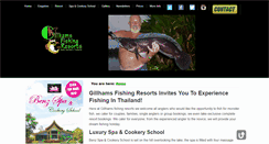 Desktop Screenshot of gillhamsfishingresorts.com